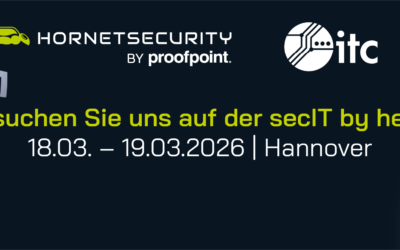 itc auf der secIT-Messe 2026 – Wir laden Sie herzlich ein!
